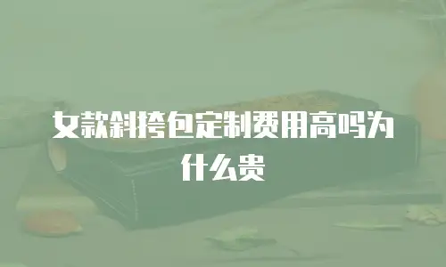 女款斜挎包定制费用高吗为什么贵