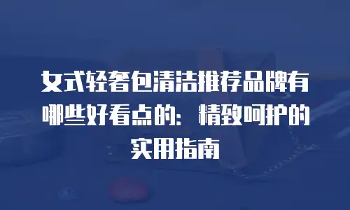 女式轻奢包清洁推荐品牌有哪些好看点的：精致呵护的实用指南
