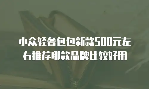 小众轻奢包包新款500元左右推荐哪款品牌比较好用