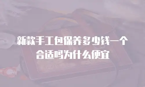 新款手工包保养多少钱一个合适吗为什么便宜