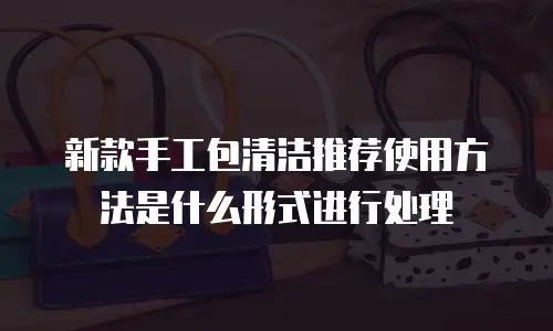 新款手工包清洁推荐使用方法是什么形式进行处理