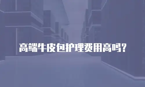 高端牛皮包护理费用高吗？