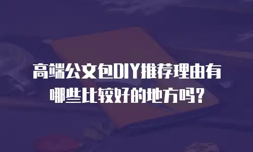 高端公文包DIY推荐理由有哪些比较好的地方吗？