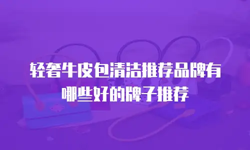轻奢牛皮包清洁推荐品牌有哪些好的牌子推荐