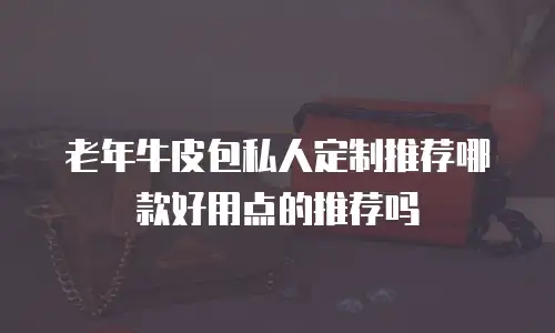 老年牛皮包私人定制推荐哪款好用点的推荐吗