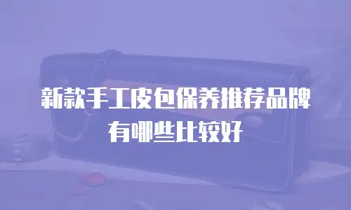 新款手工皮包保养推荐品牌有哪些比较好