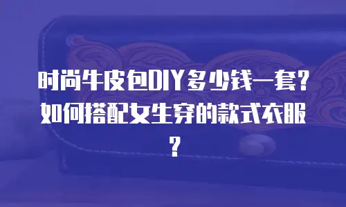 时尚牛皮包DIY多少钱一套？如何搭配女生穿的款式衣服？