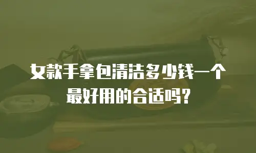 女款手拿包清洁多少钱一个最好用的合适吗？