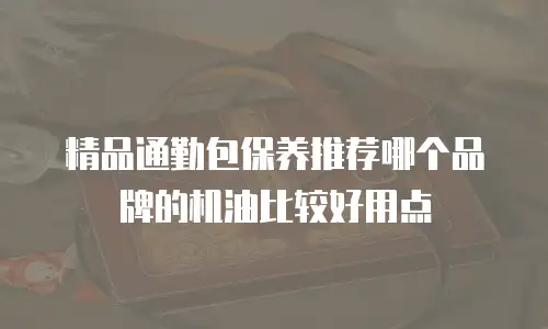 精品通勤包保养推荐哪个品牌的机油比较好用点
