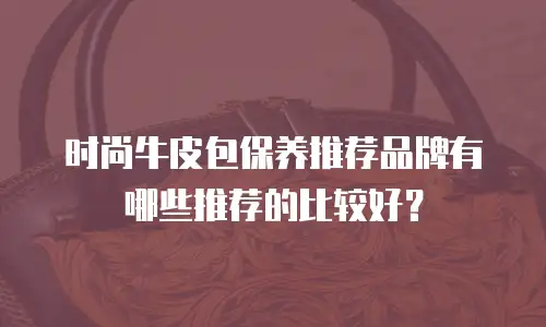 时尚牛皮包保养推荐品牌有哪些推荐的比较好？