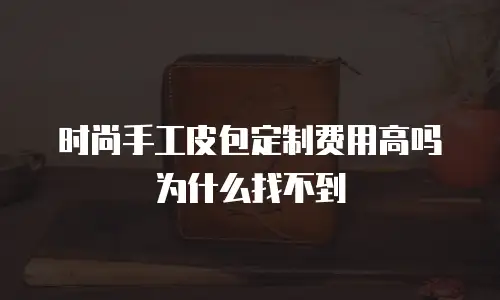 时尚手工皮包定制费用高吗为什么找不到