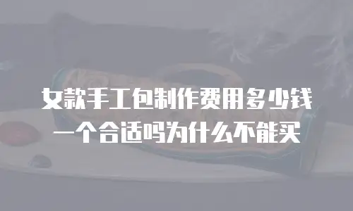 女款手工包制作费用多少钱一个合适吗为什么不能买