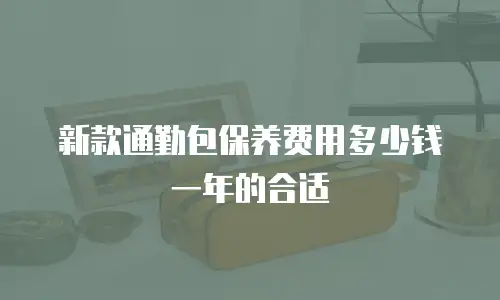 新款通勤包保养费用多少钱一年的合适