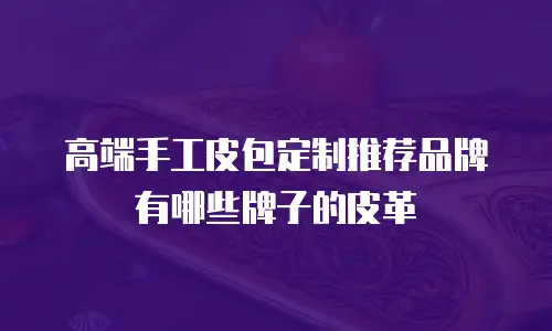 高端手工皮包定制推荐品牌有哪些牌子的皮革
