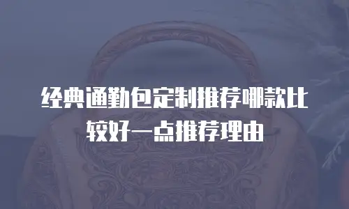 经典通勤包定制推荐哪款比较好一点推荐理由