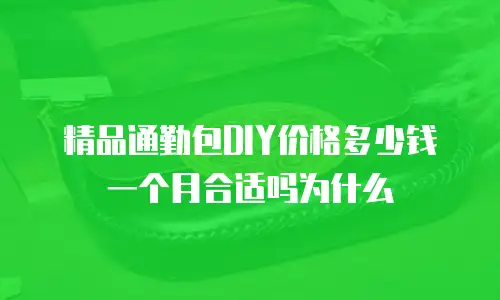 精品通勤包DIY价格多少钱一个月合适吗为什么