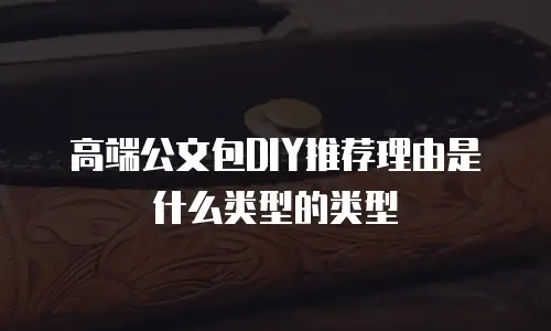 高端公文包DIY推荐理由是什么类型的类型