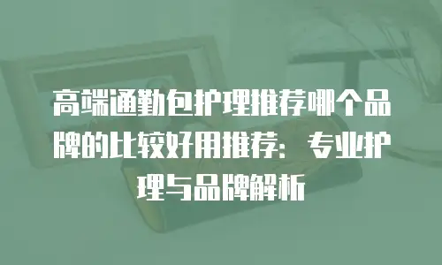 高端通勤包护理推荐哪个品牌的比较好用推荐：专业护理与品牌解析