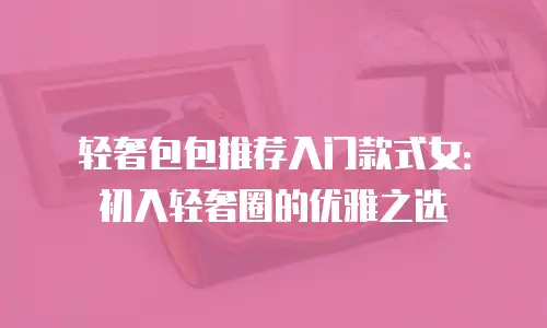 轻奢包包推荐入门款式女：初入轻奢圈的优雅之选