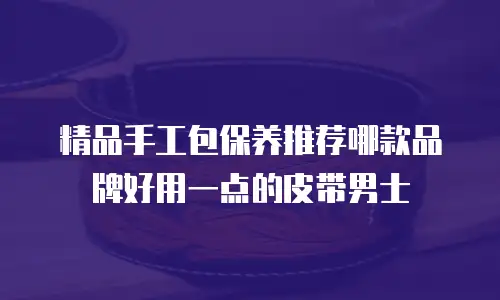 精品手工包保养推荐哪款品牌好用一点的皮带男士