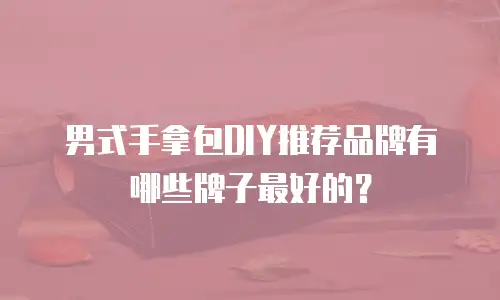 男式手拿包DIY推荐品牌有哪些牌子最好的？