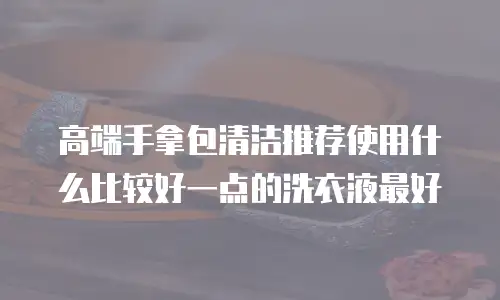 高端手拿包清洁推荐使用什么比较好一点的洗衣液最好