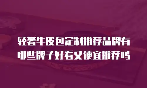 轻奢牛皮包定制推荐品牌有哪些牌子好看又便宜推荐吗