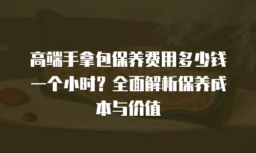 高端手拿包保养费用多少钱一个小时？全面解析保养成本与价值