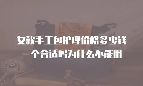 女款手工包护理价格多少钱一个合适吗为什么不能用
