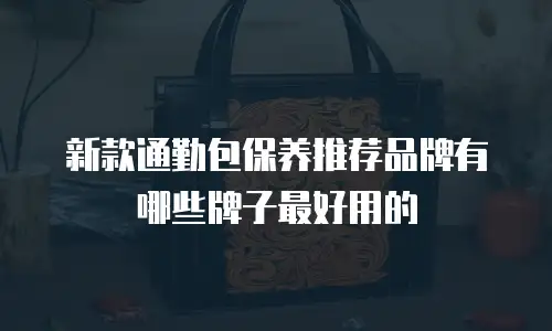 新款通勤包保养推荐品牌有哪些牌子最好用的