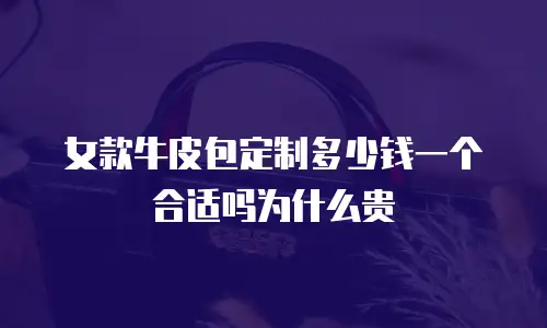 女款牛皮包定制多少钱一个合适吗为什么贵
