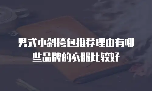 男式小斜挎包推荐理由有哪些品牌的衣服比较好