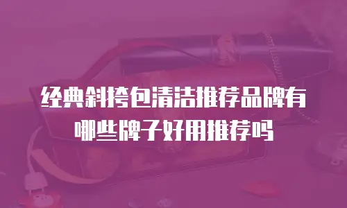 经典斜挎包清洁推荐品牌有哪些牌子好用推荐吗