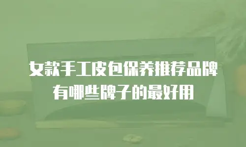 女款手工皮包保养推荐品牌有哪些牌子的最好用