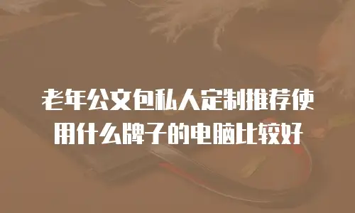 老年公文包私人定制推荐使用什么牌子的电脑比较好