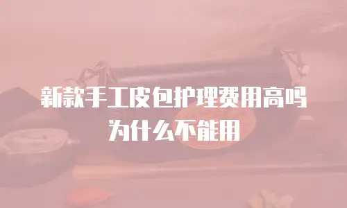 新款手工皮包护理费用高吗为什么不能用