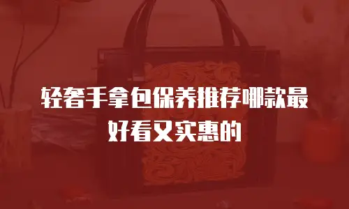 轻奢手拿包保养推荐哪款最好看又实惠的