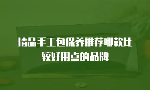 精品手工包保养推荐哪款比较好用点的品牌