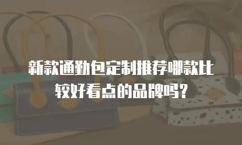 新款通勤包定制推荐哪款比较好看点的品牌吗？