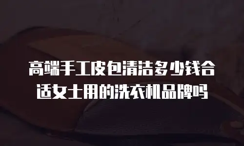 高端手工皮包清洁多少钱合适女士用的洗衣机品牌吗
