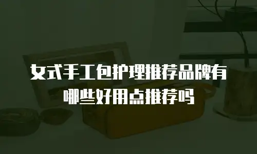 女式手工包护理推荐品牌有哪些好用点推荐吗