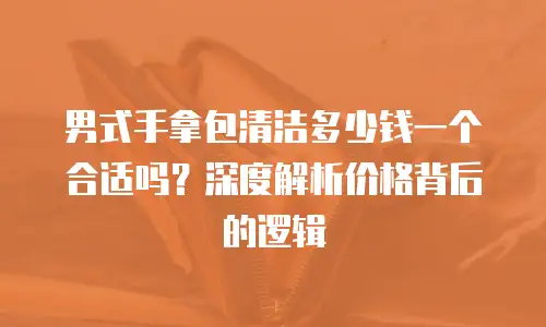 男式手拿包清洁多少钱一个合适吗？深度解析价格背后的逻辑