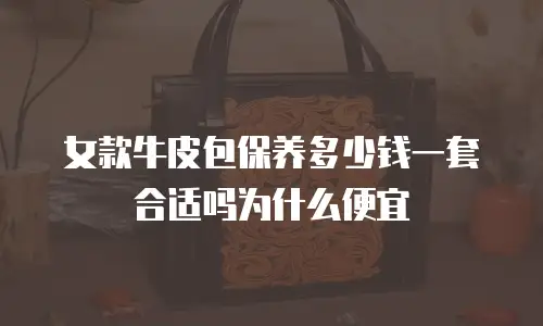 女款牛皮包保养多少钱一套合适吗为什么便宜