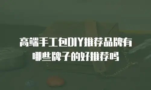 高端手工包DIY推荐品牌有哪些牌子的好推荐吗