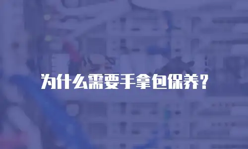 为什么需要手拿包保养？