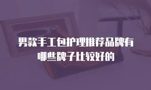 男款手工包护理推荐品牌有哪些牌子比较好的