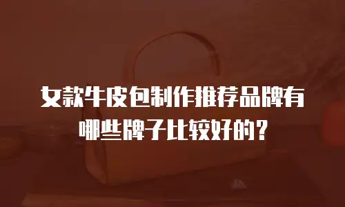 女款牛皮包制作推荐品牌有哪些牌子比较好的？
