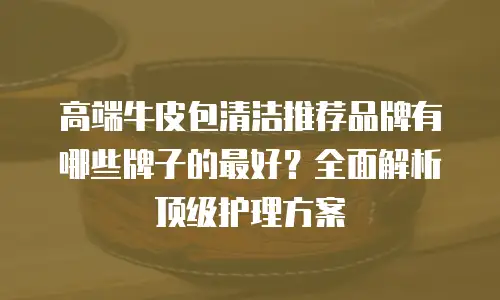 高端牛皮包清洁推荐品牌有哪些牌子的最好？全面解析顶级护理方案