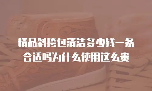 精品斜挎包清洁多少钱一条合适吗为什么使用这么贵