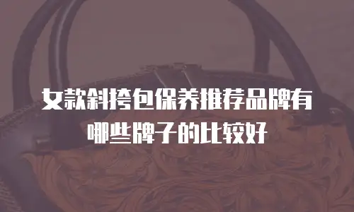 女款斜挎包保养推荐品牌有哪些牌子的比较好